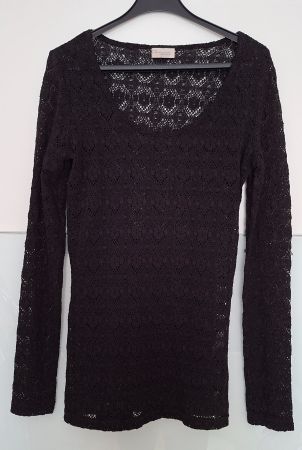 Spitzen-Langarmshirt Grösse S