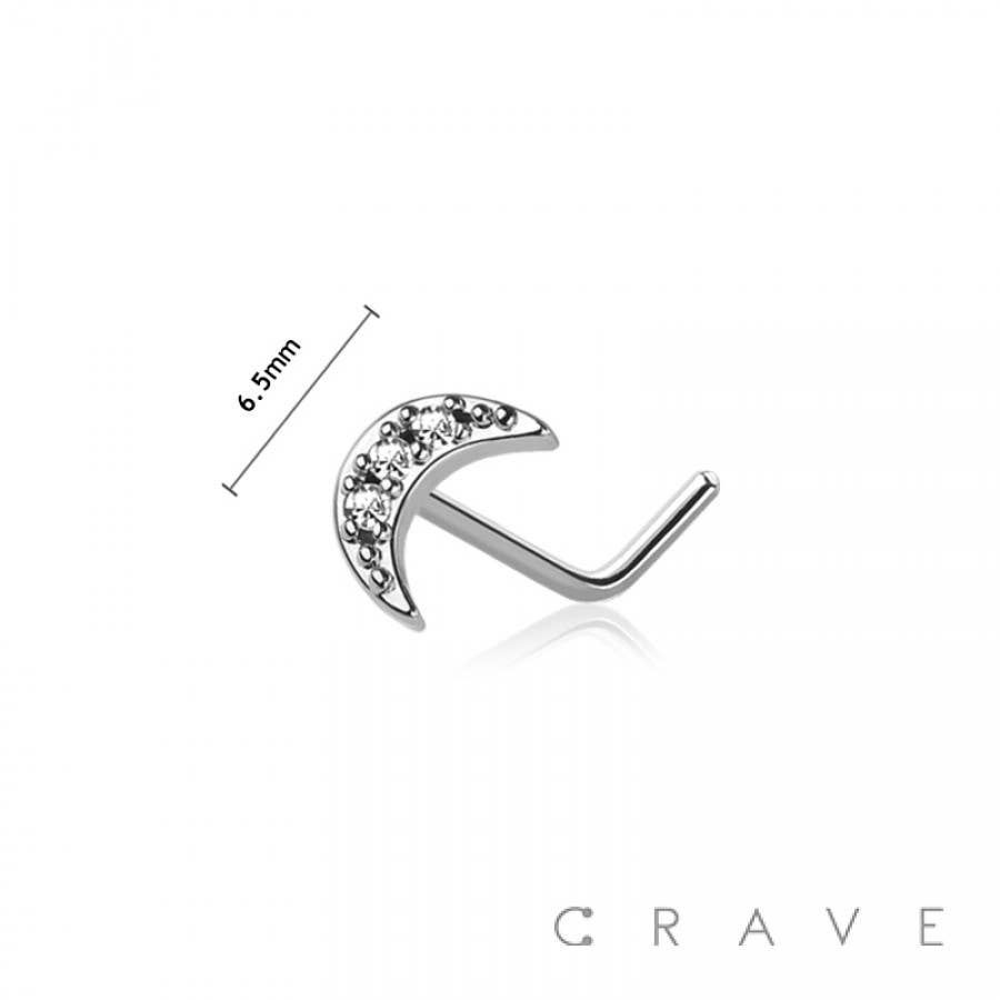 Bijoux piercing: Nasenpiercing Mond – Neuf avec emballage d'origine à Döttingen par Orangeroad 1