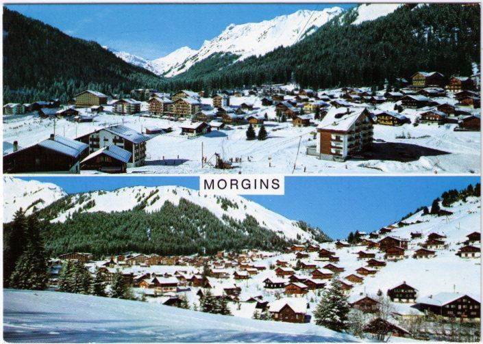Cartes postales: Morgins  - 2 Bild AK – D'occasion à Binningen par Mountainrider
