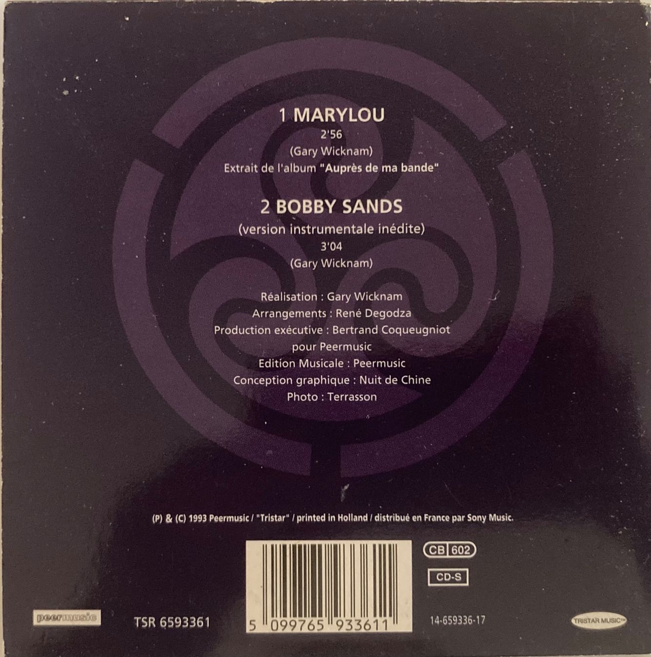 CD: SOLDAT LOUIS - MARYLOU – Usato da Poliez-Pittet venduto da Newtown-Records 1