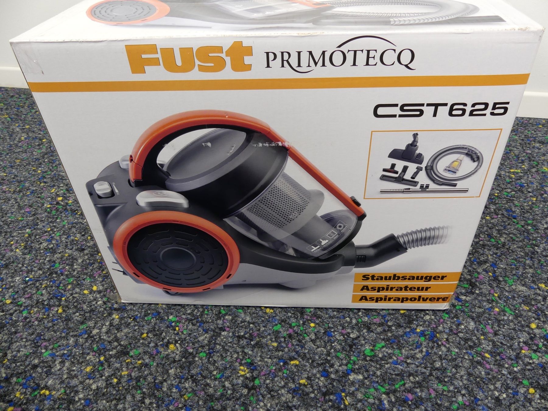Primotecq Staubsauger & Zubehör: Staubsauger Fust Primotecq CST 625 – Neu und originalverpackt aus Emmen von  1