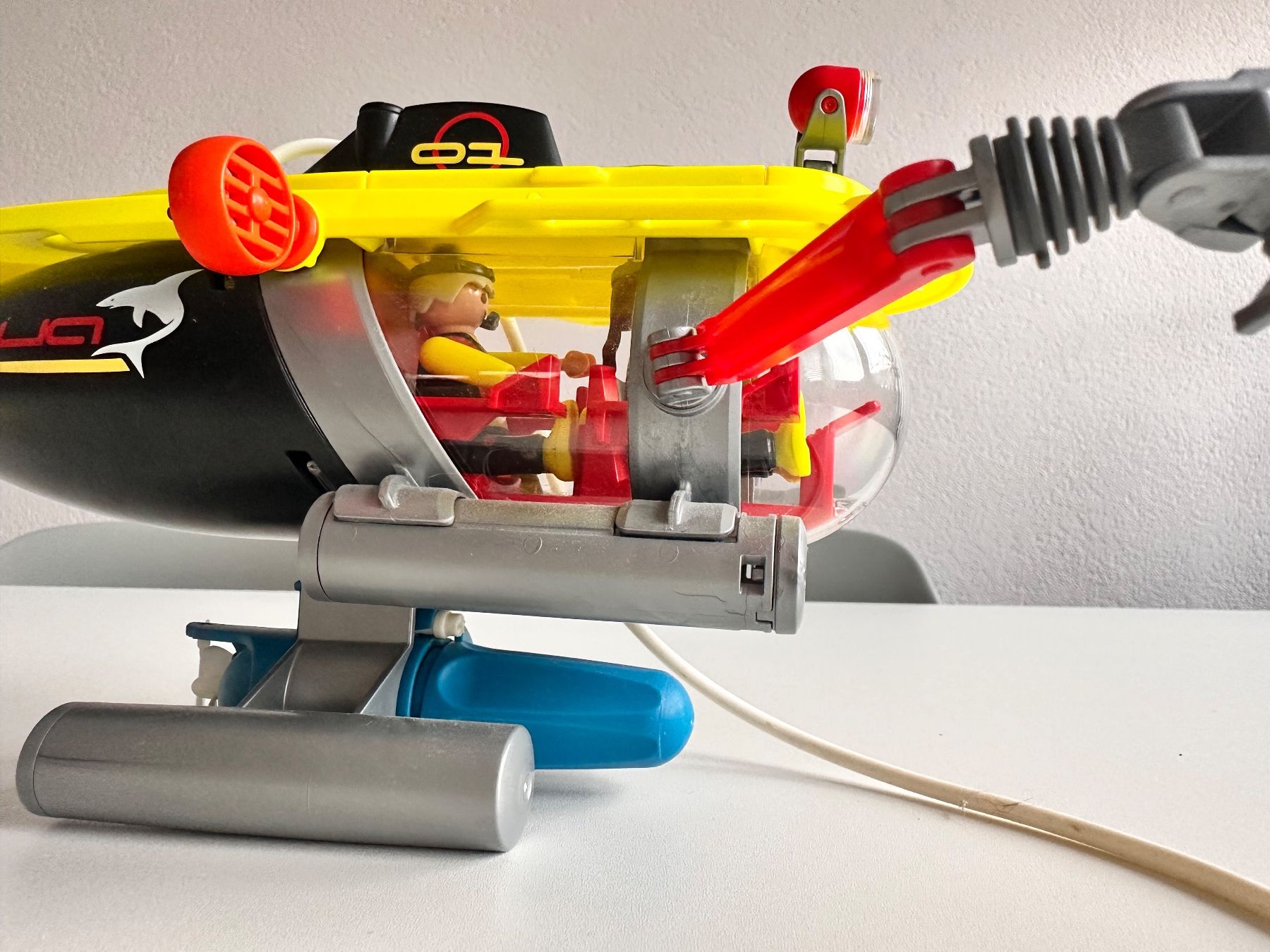 Playmobil Giocattoli: Tiefsee-Tauchboot mit Unterwassermotor – Usato da Adliswil venduto da bieri-i 4