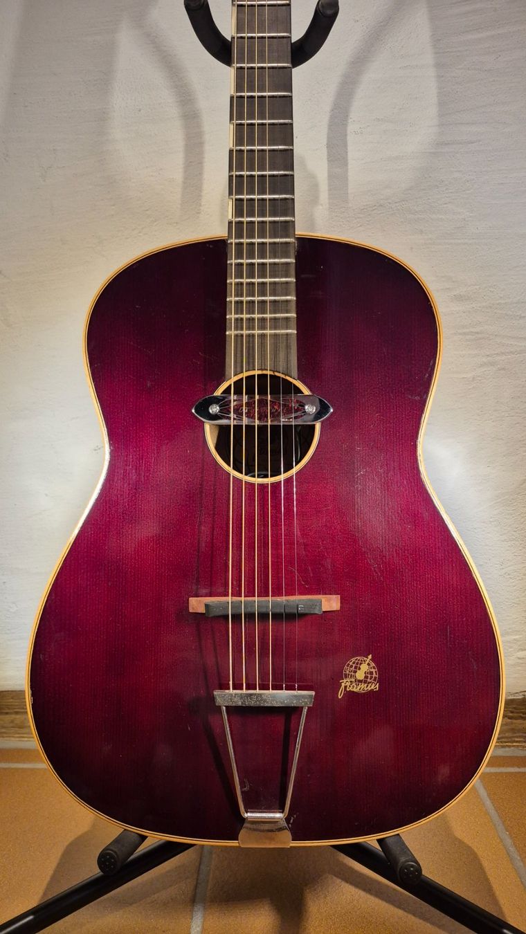 Framus Musikinstrumente: Rubber Bridge Conversion Vintage Framus 5/18 Hawaii – Gebraucht aus Winterthur von NorrSydGuitars 4