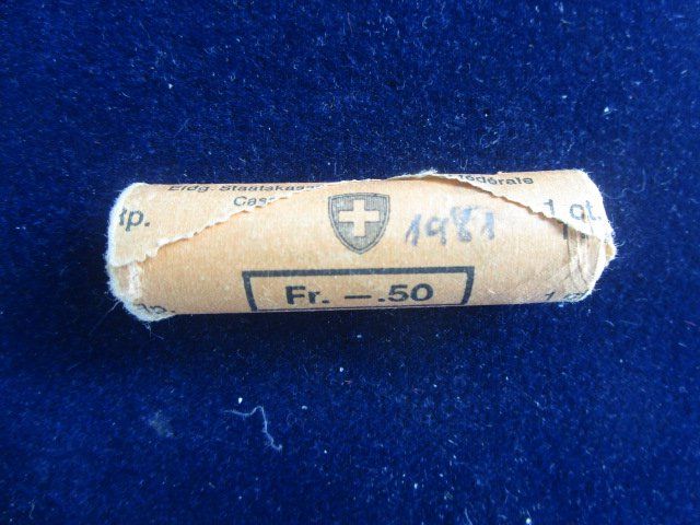 Alle Münzen: 1 Rappen Originalrolle 1961 – Neu und originalverpackt aus Luzern von Horoskop1