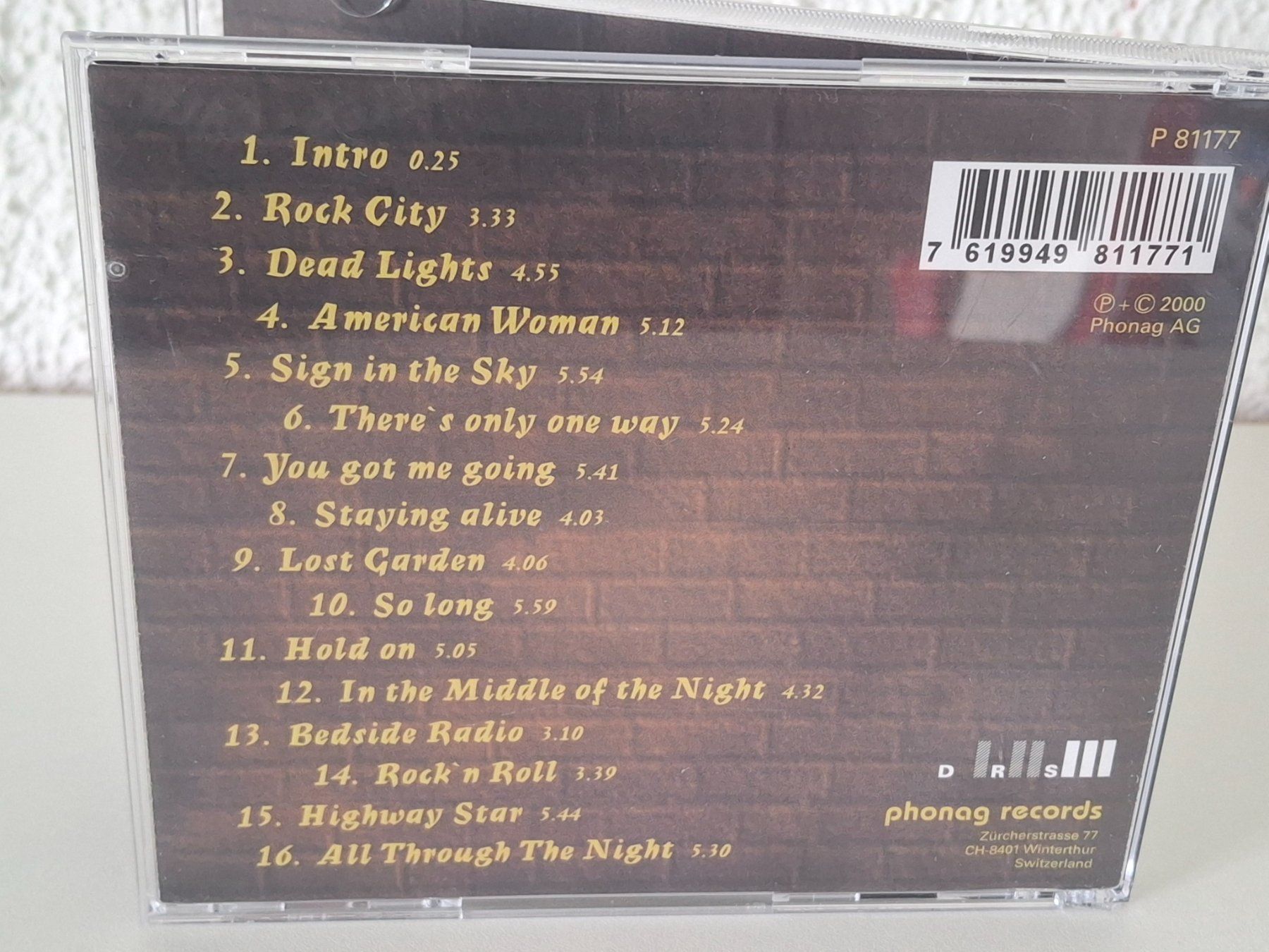 CD: CD Marc Storace & China - Alive✨ – Usato da Aarberg venduto da Jackup1 1