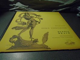 Schallplatte Mozart Horn Concertos, Dennis Brain