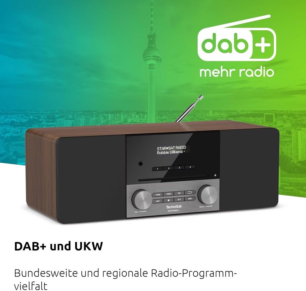 Technisat Radios: TechniSat Digitradio 3 CD DAB+ UKW guter Zustand – Gebraucht aus Muri AG von mar_8cyq 5