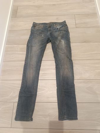 Skinny Jeans Gr. 28 im used look