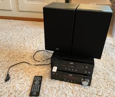 JVC kompakt Stereoanlage 2 Boxen USB