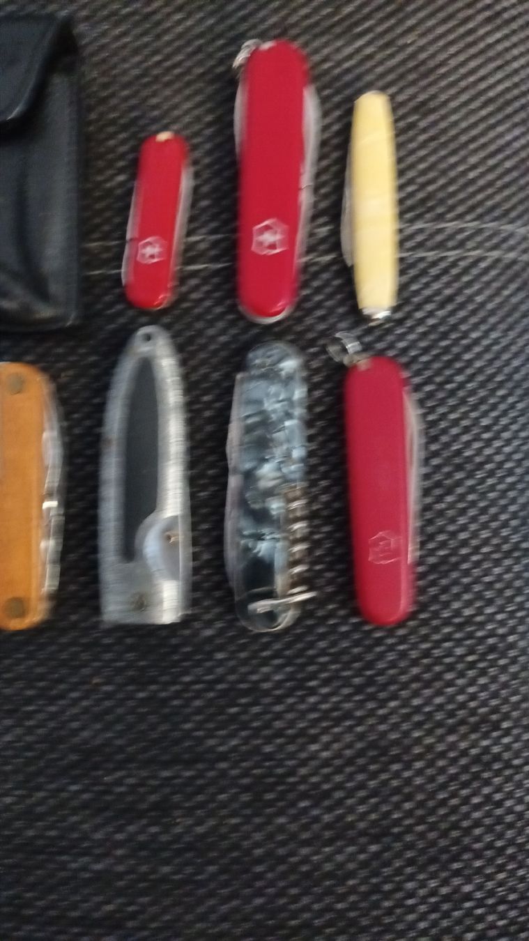 Victorinox Couteaux de poche: 7 Sackmesser+3Etui+Victorinoxbuch – D'occasion à chur par erika025 1