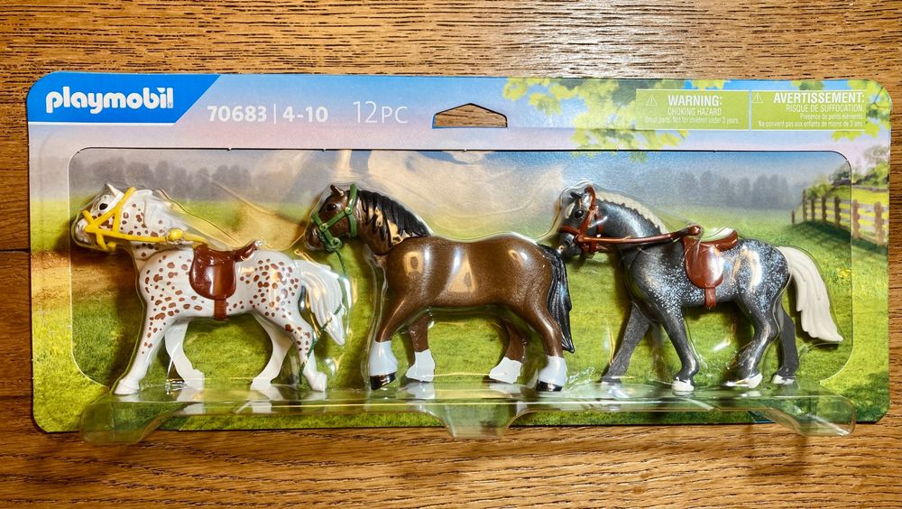  Playmobil 70683 - 3 Pferde 