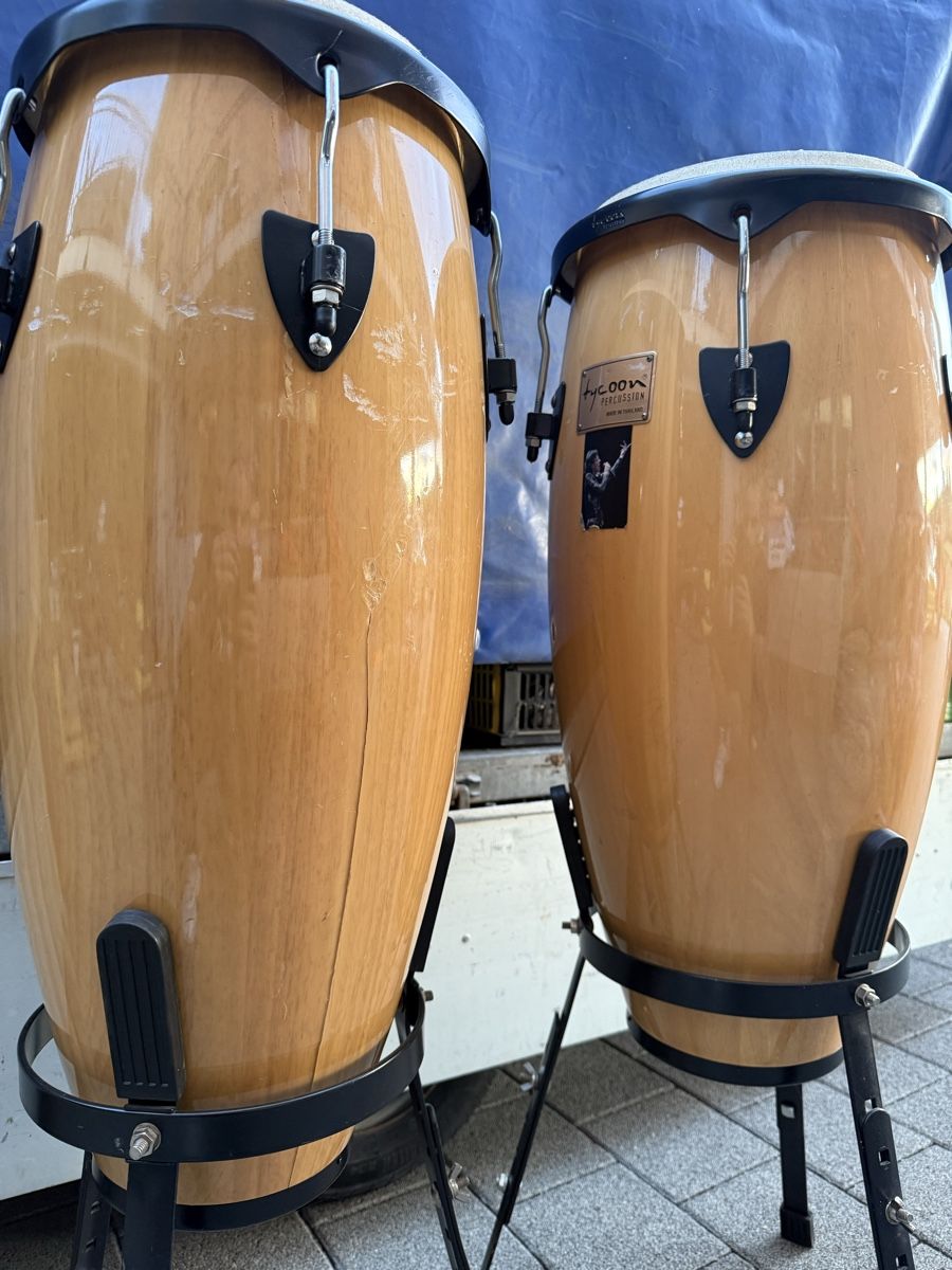 Strumenti musicali: Conga (Handtrommel) 2stk – Usato da Fischbach LU venduto da hmc-swiss 3