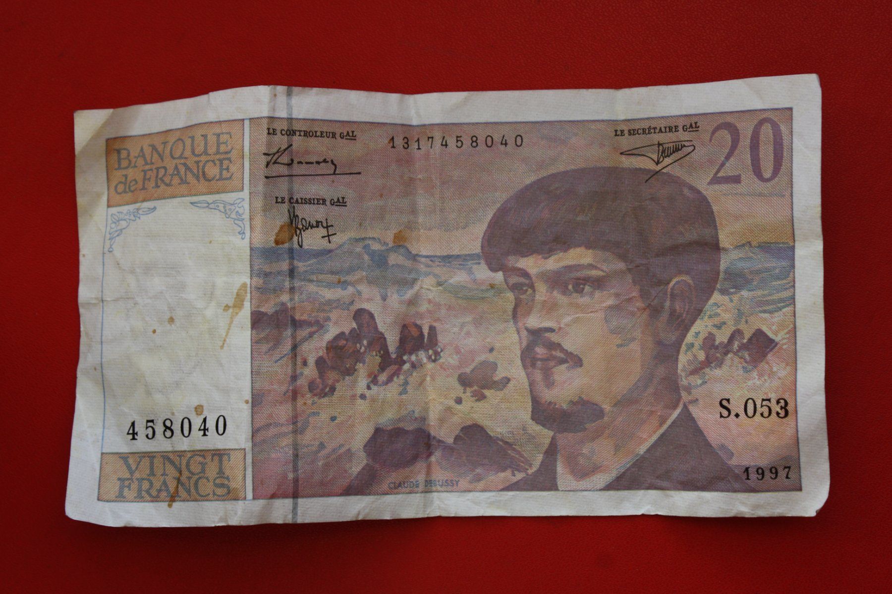 Banconote: currency banknote frankreich 1997 – Usato da Laupen BE venduto da Gufi57