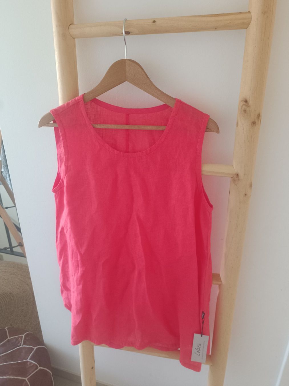Colora Camicette: COLORA Leinen Bluse M-XL – Nuovo e nell'imballaggio originale da Magden venduto da 7Sibylle