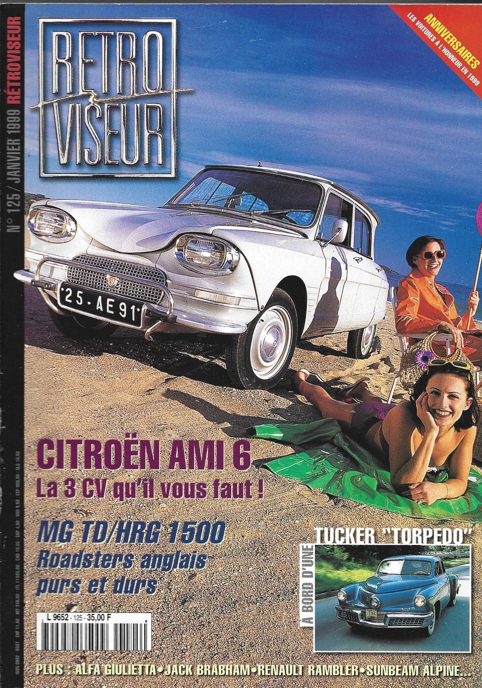 Libri: Rétroviseur No 125, janvier 1999 – Usato da Fontainemelon venduto da Jice12