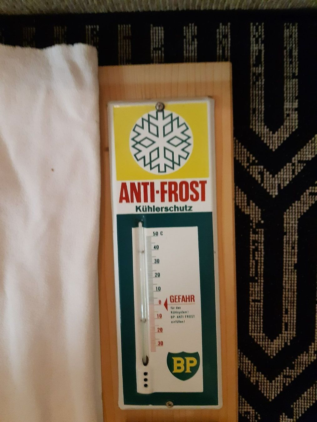 Altro per la casa: Emailschild Thermometer – Usato da Biberist venduto da Mgbgt0