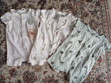 3x Strampler Sommer Grösse 56