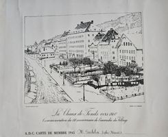 Cliché Haefeli La Chaux-de-Fonds 1945