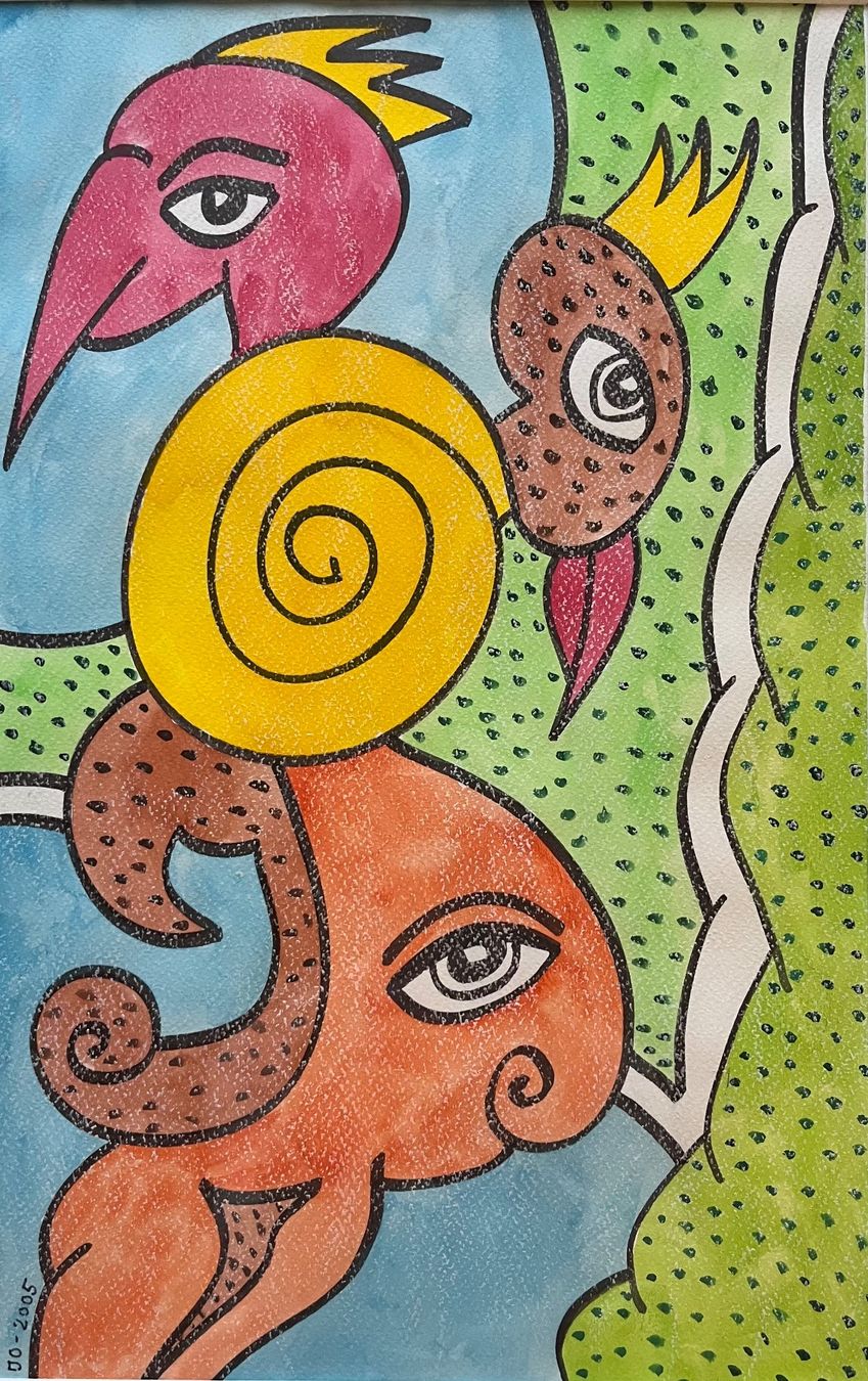 Dipinti: 4 Aquarelle gerahmt im Passepartout – Usato da Aarau venduto da PPhof96 2