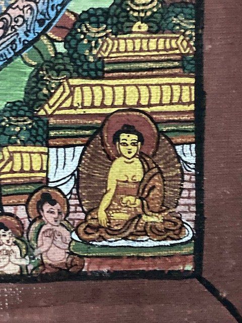 Tutte le decorazioni: Ancien mandala tibétain peint – Usato da Onex venduto da gga_5vcf 4
