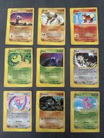 Pokémon E-Card Sammlung – 9 Karten – Expedition & Aquapolis 