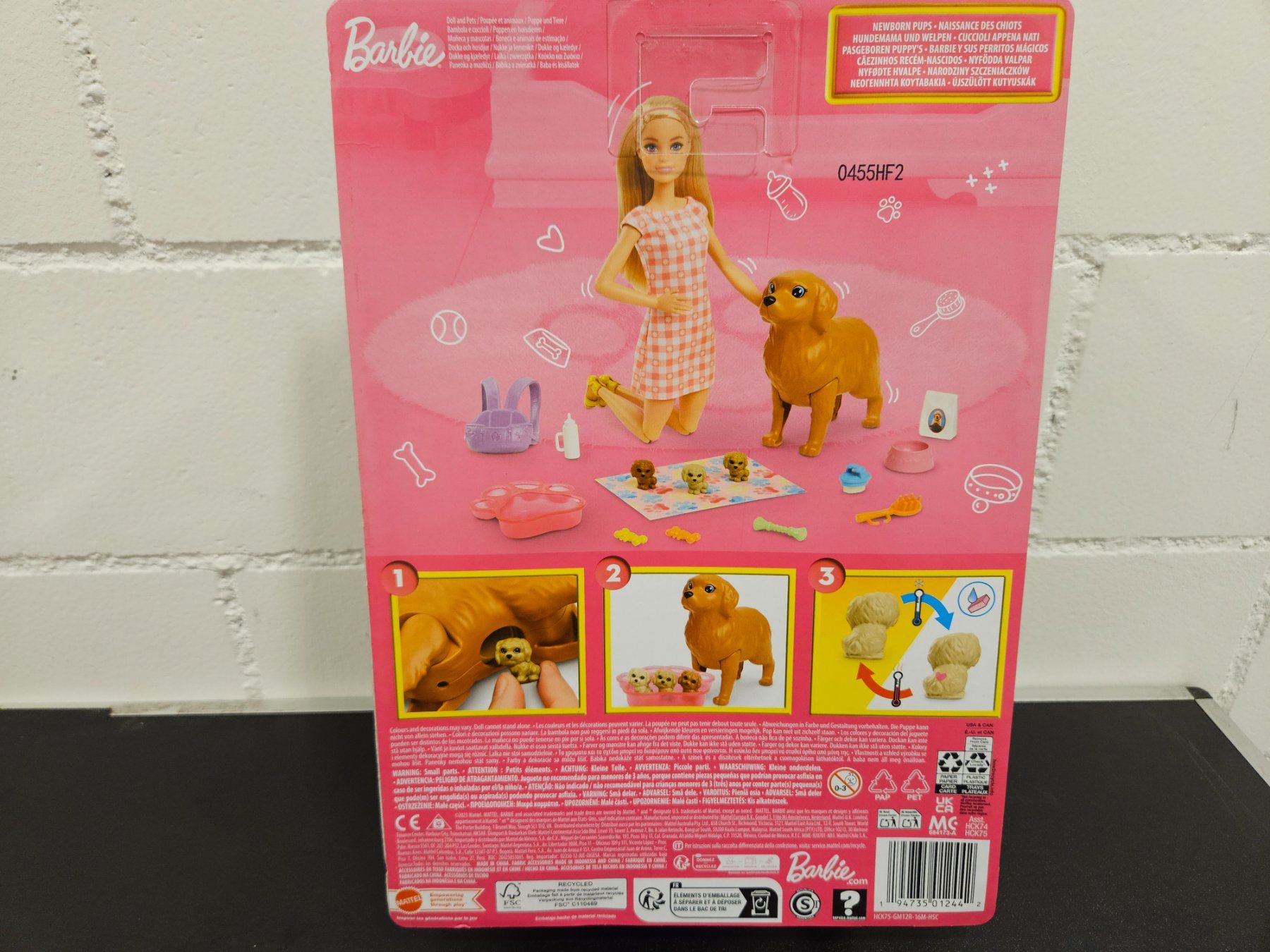Bambole: Neu - Barbie - Hundemama mit Welpen – Nuovo e nell'imballaggio originale da Dagmersellen venduto da Jarsetz_Restposten 2
