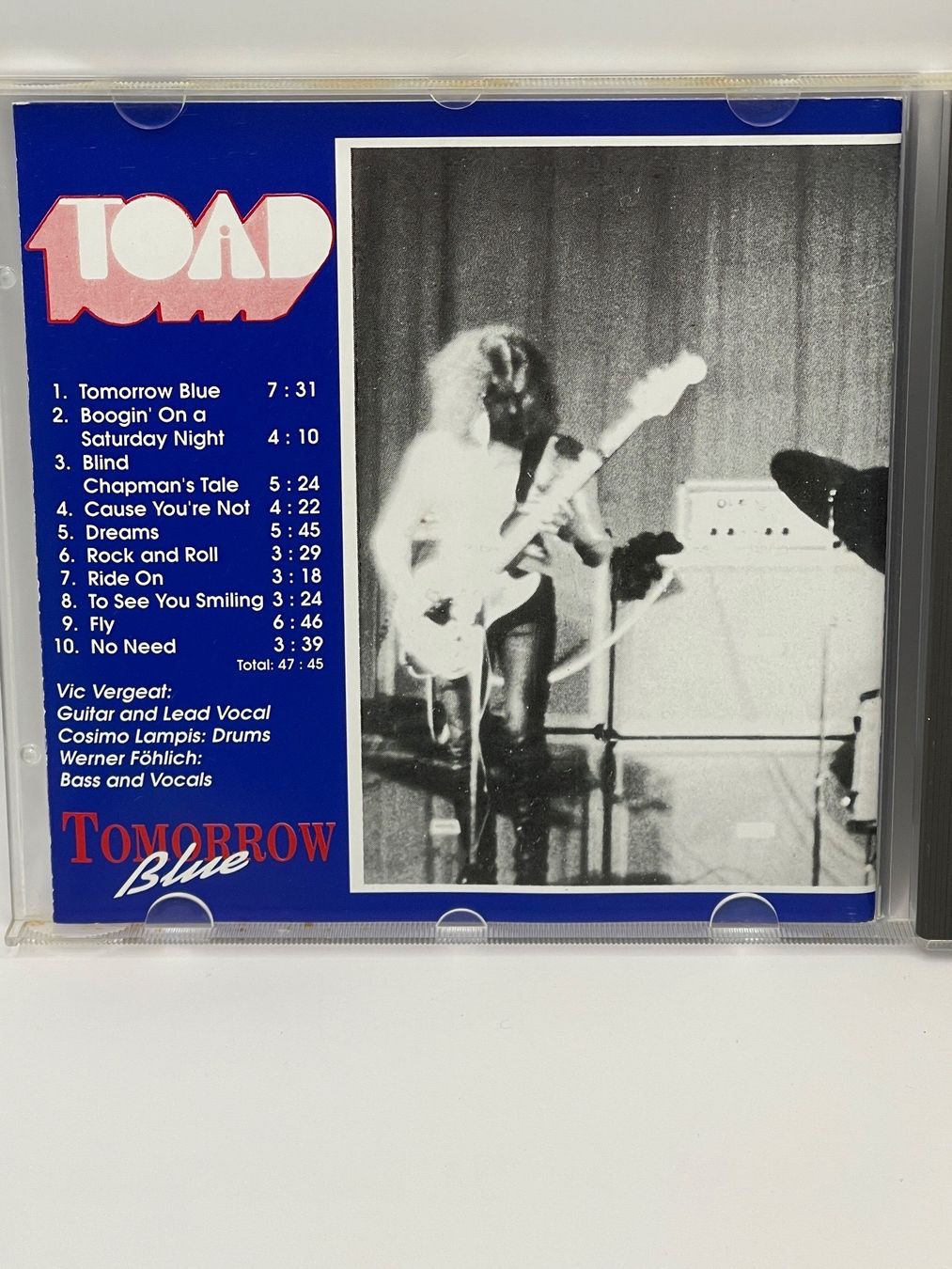 CDs: Toad - Tomorrow Blue – Gebraucht aus Rüti ZH von alumedien 3