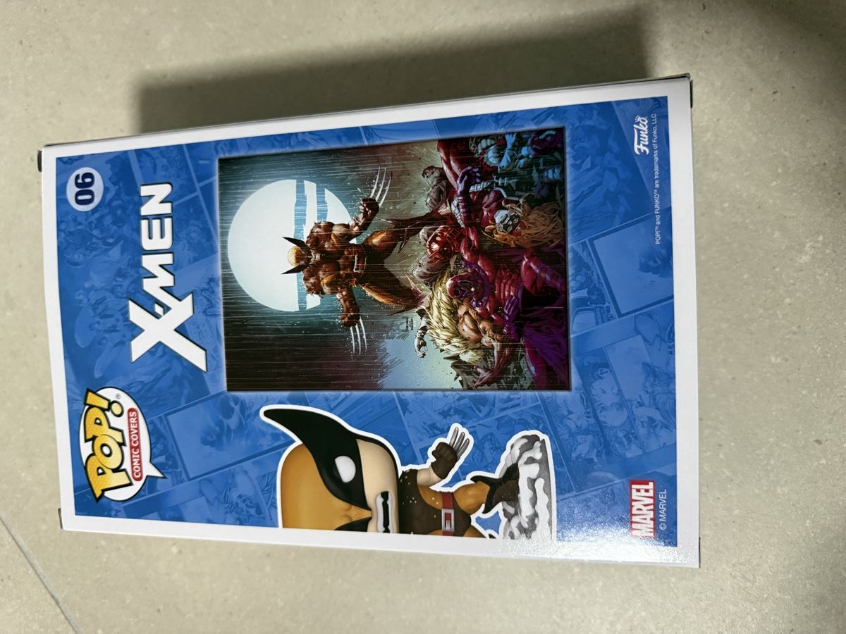Funko Statuette: Funko Pop Comic Cover - Wolverine - Marvel - Nr. 06 – Nuovo e nell'imballaggio originale da Coldrerio venduto da Crivelli 1