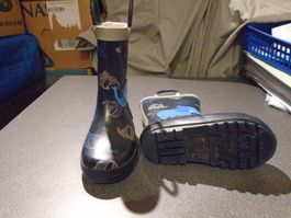 Gummistiefel Grösse 24, dunkelblau, Elefanten / Regenstiefel