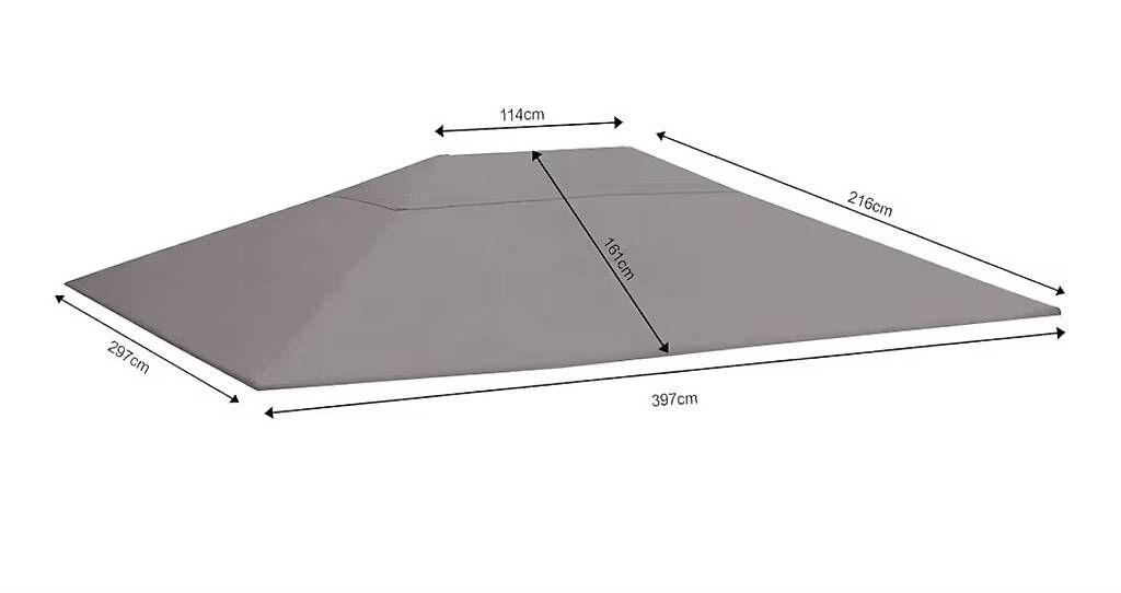 Tende & Padiglioni: Pavillion Ersatzdach %%% – Nuovo e nell'imballaggio originale da Muttenz venduto da anna123 1