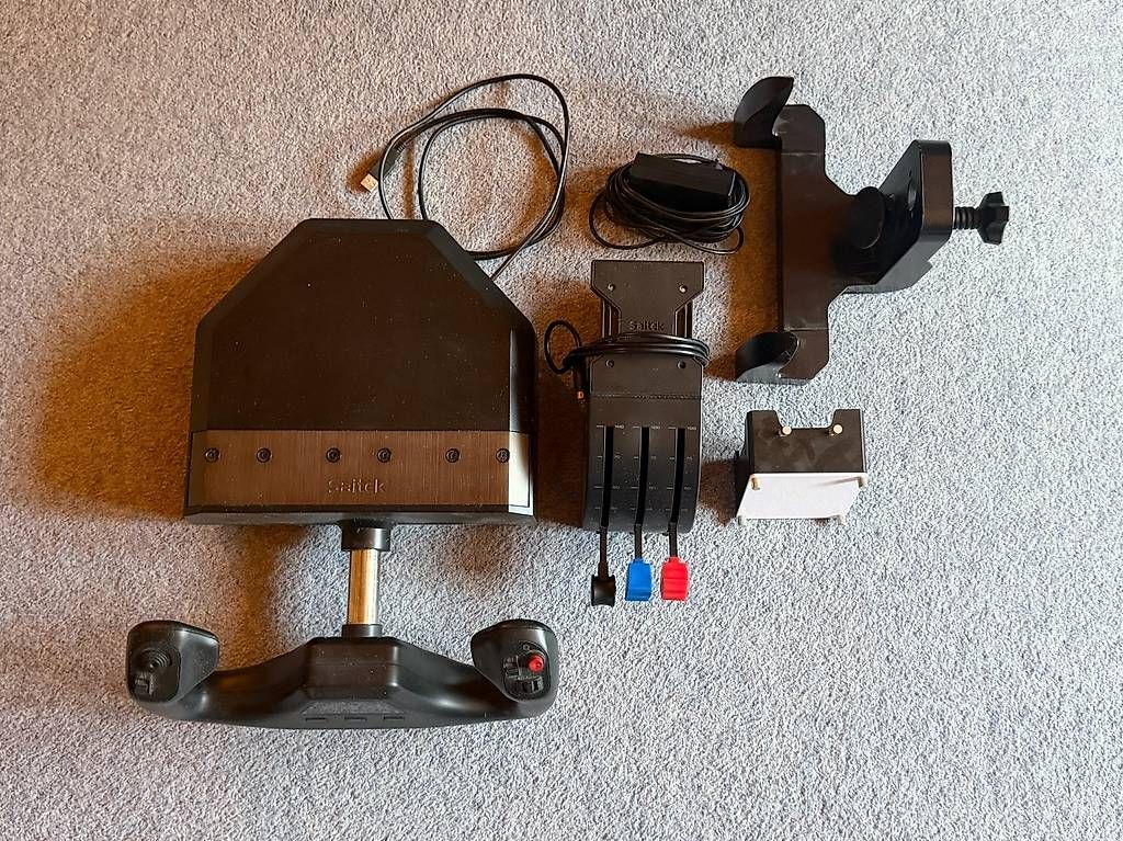 Controller: Logitech G Saitek Pro Flight Yoke System – Usato da Wil SG venduto da JoRaHa 2