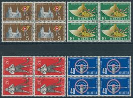 1955 - Werbemarken - Viererblock - Ersttag ET - deutsch · dt