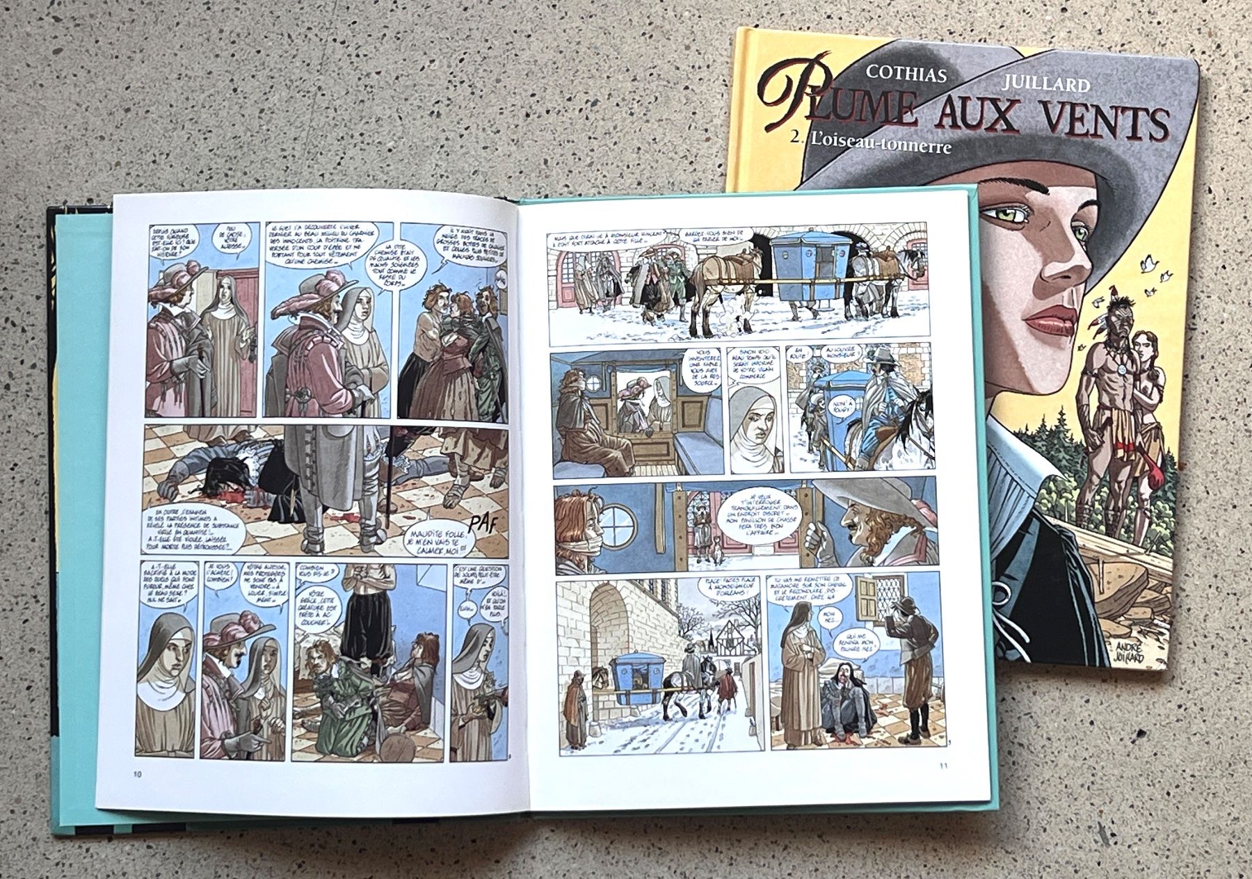 Comics: Plume aux Vents: Comic von Cothias & Juillard, – Gebraucht aus Zürich von Octopus-275