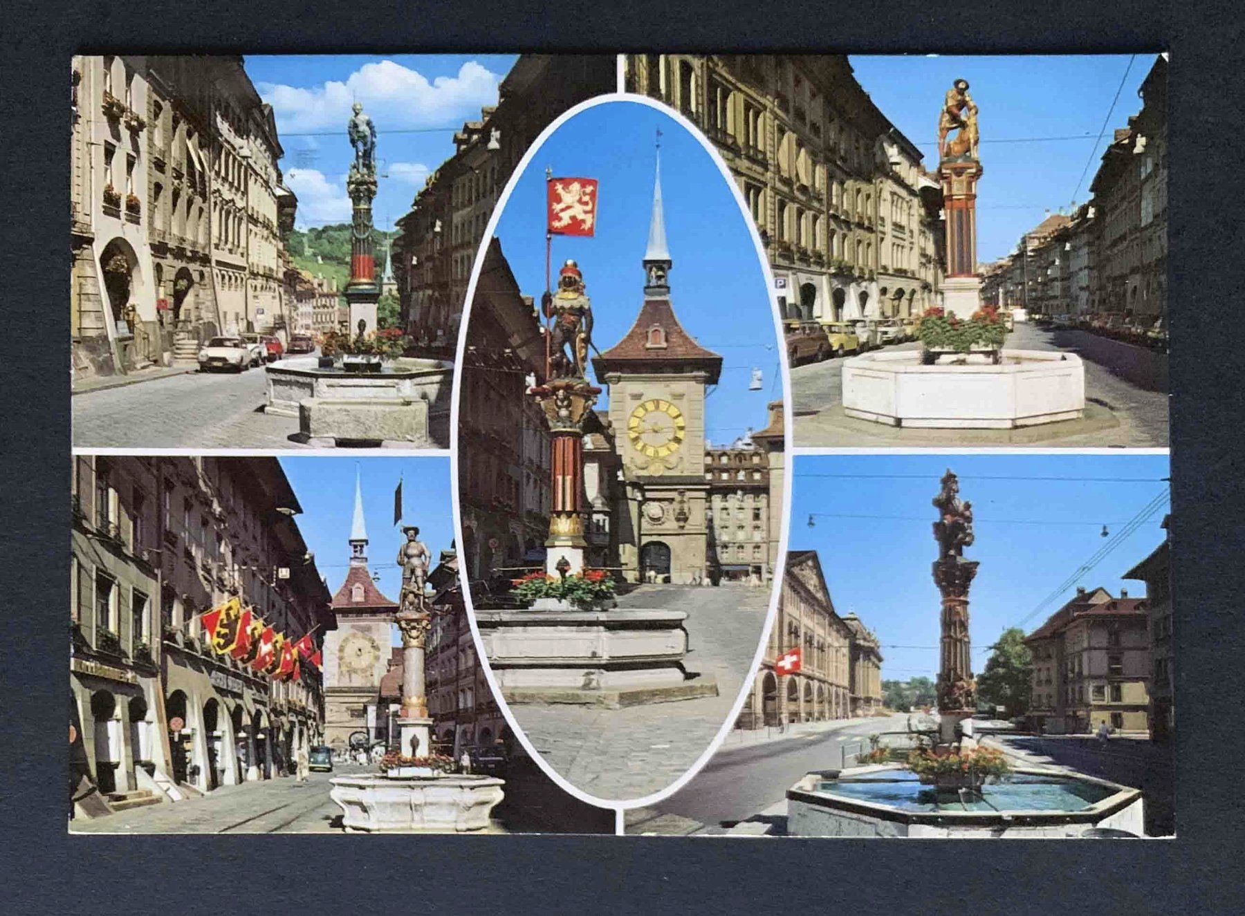 Cartoline postali: AK Bern Brunnen Diverse – Usato da Goldau venduto da artelier1