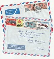 2 Briefe Belgisch CONGO 1965