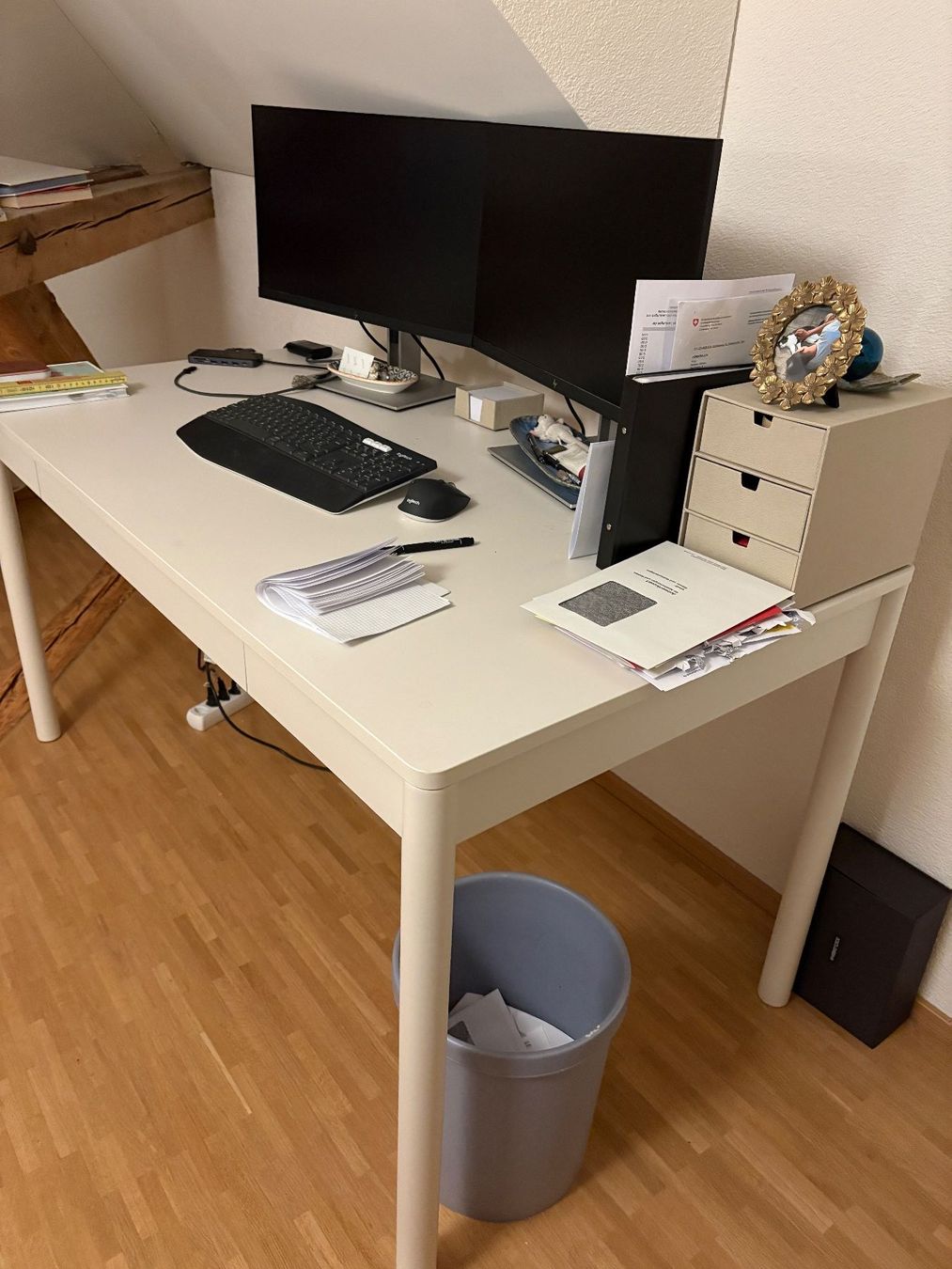 Ikea Scrivanie: Schreibtisch Ikea Tonstad, weiss – Usato da Wallisellen venduto da nadxine.g56 2
