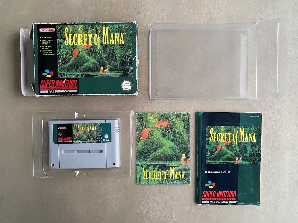 Secret of Mana SNES - Super Nintendo Game OVP / CIB | Kaufen auf Ricardo