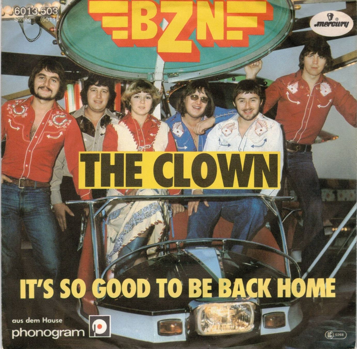 Dischi in vinile: BZN  --  The Clown  Single7 – Usato da Rheinau venduto da thealbum