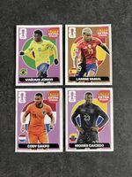 Panini WM Extra Sticker Set: Vinícius, Gakpo, Yamal, Caicedo