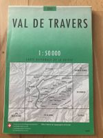 Landkarte VAL DE TRAVERS 1:50’000