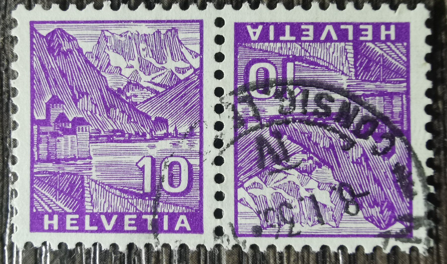 Tutti i francobolli: TR08 Timbre Suisse 19xx Oblitere – Usato da Cousset venduto da Patrick_Collections