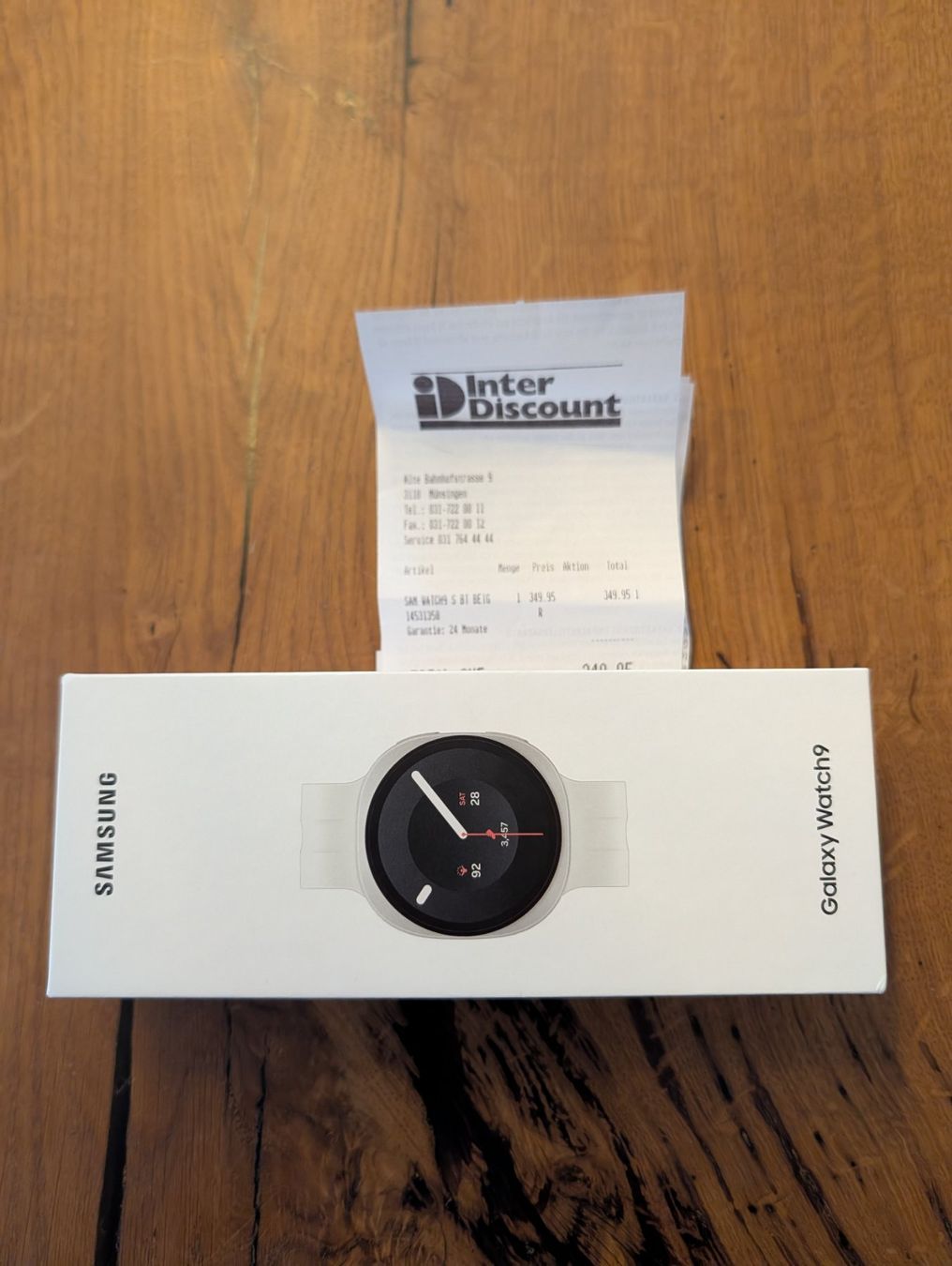 Samsung Smartwatch: Samsung Galaxy Watch 9 – Neu (gemäss Beschreibung) aus Zäziwil von gerbwa01