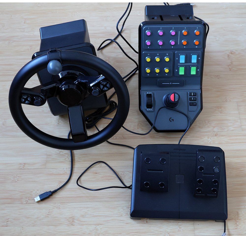 Logitech G Saitek Farm Heavy Equipment Bundle (Neu (gemäss Beschreibung ...