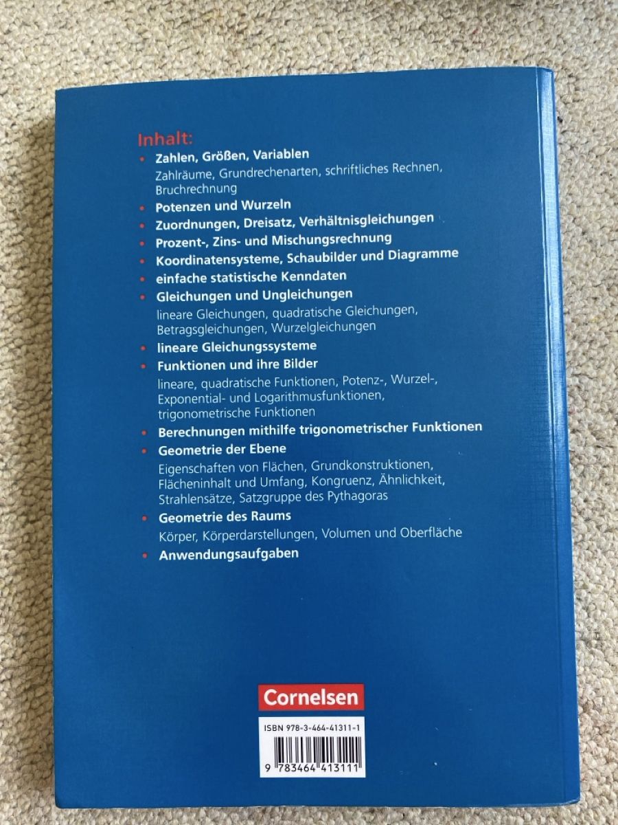 Bücher: Grundwissen Mathematik Buch – Gebraucht aus Wallisellen von aishuu 2