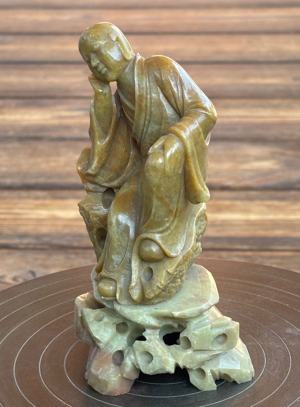 Sculture & Statue: antike sitzendende Buddhafigur – Usato da Lüchingen venduto da Eeizo 1