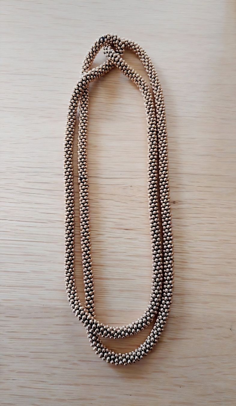 Zara Colliers: Collier tressé long doré Zara – Neuf (Voir description) à Genève par a_t_g5kq
