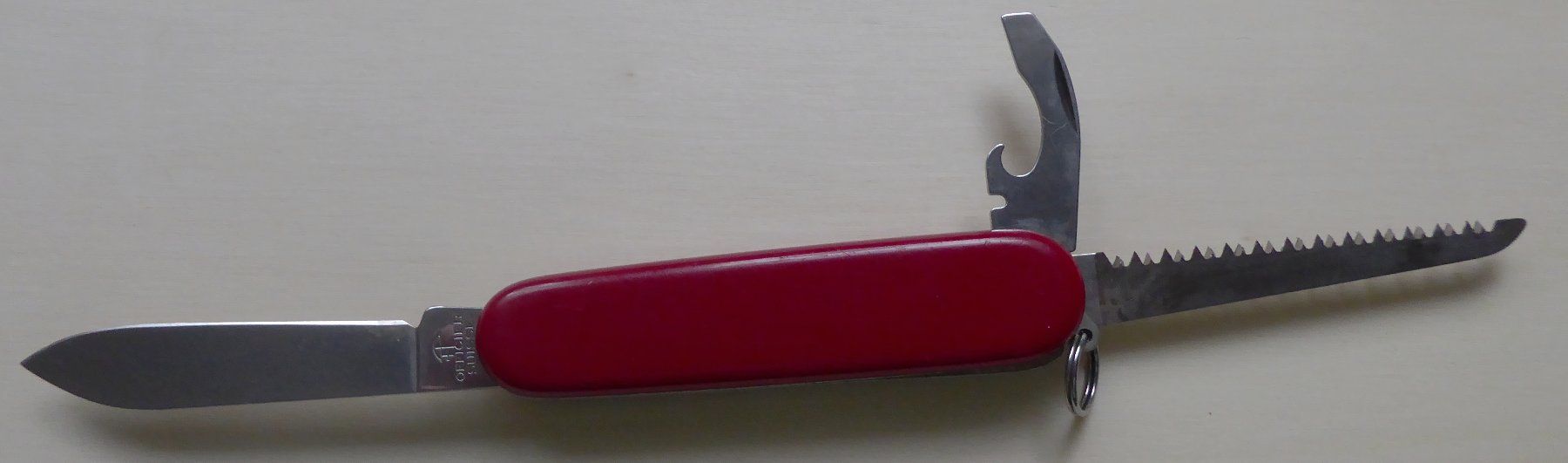 Victorinox Coltelli tascabile: Victorinox Sackmesser Bantam mit Säge – Usato da Gossau SG venduto da tenerife11 5