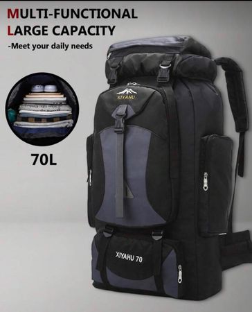 Grosser Trekkingrucksack 70L