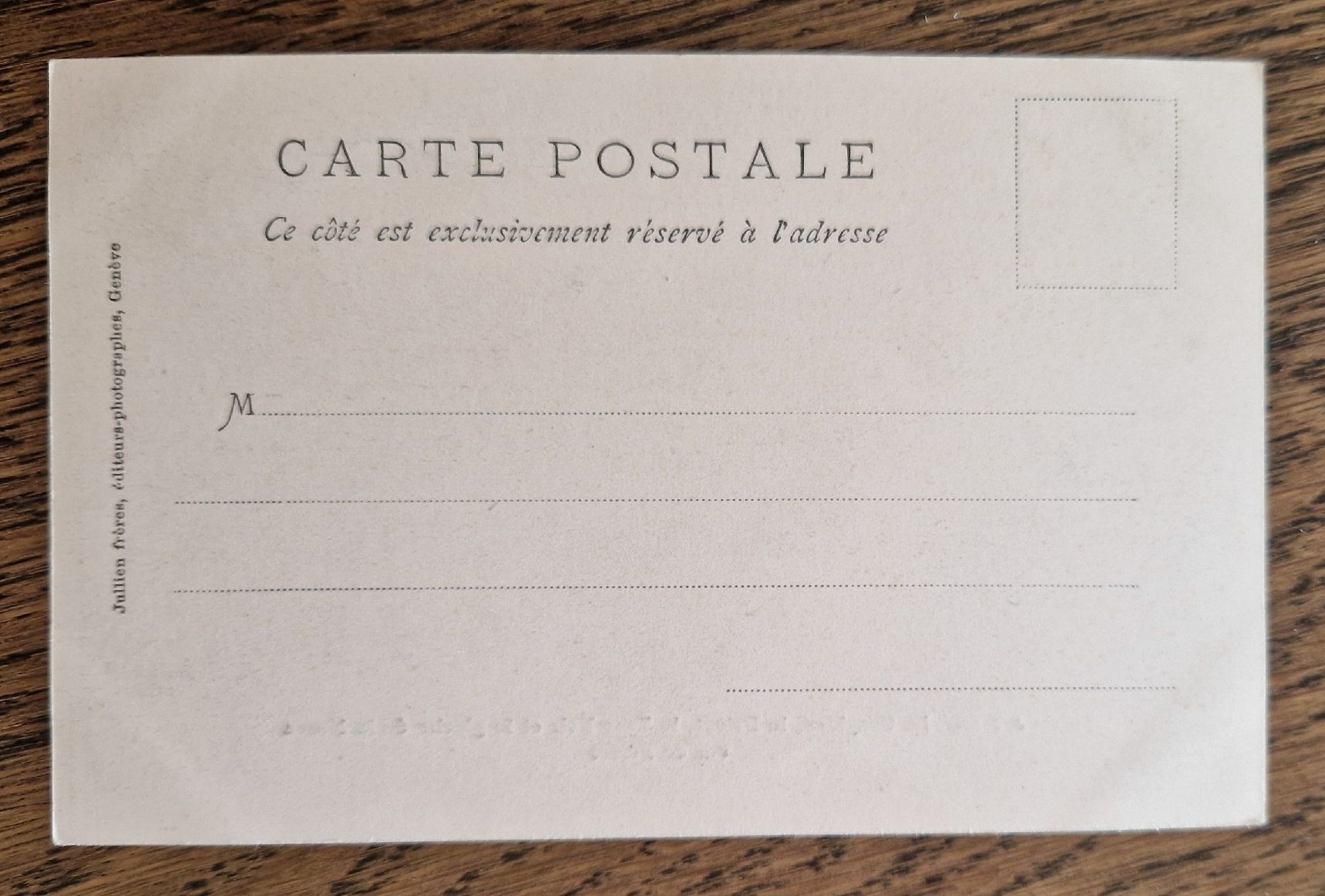 Cartes postales: Le Grapillon, vue de Ferret – D'occasion à Ebikon par Donar50 1