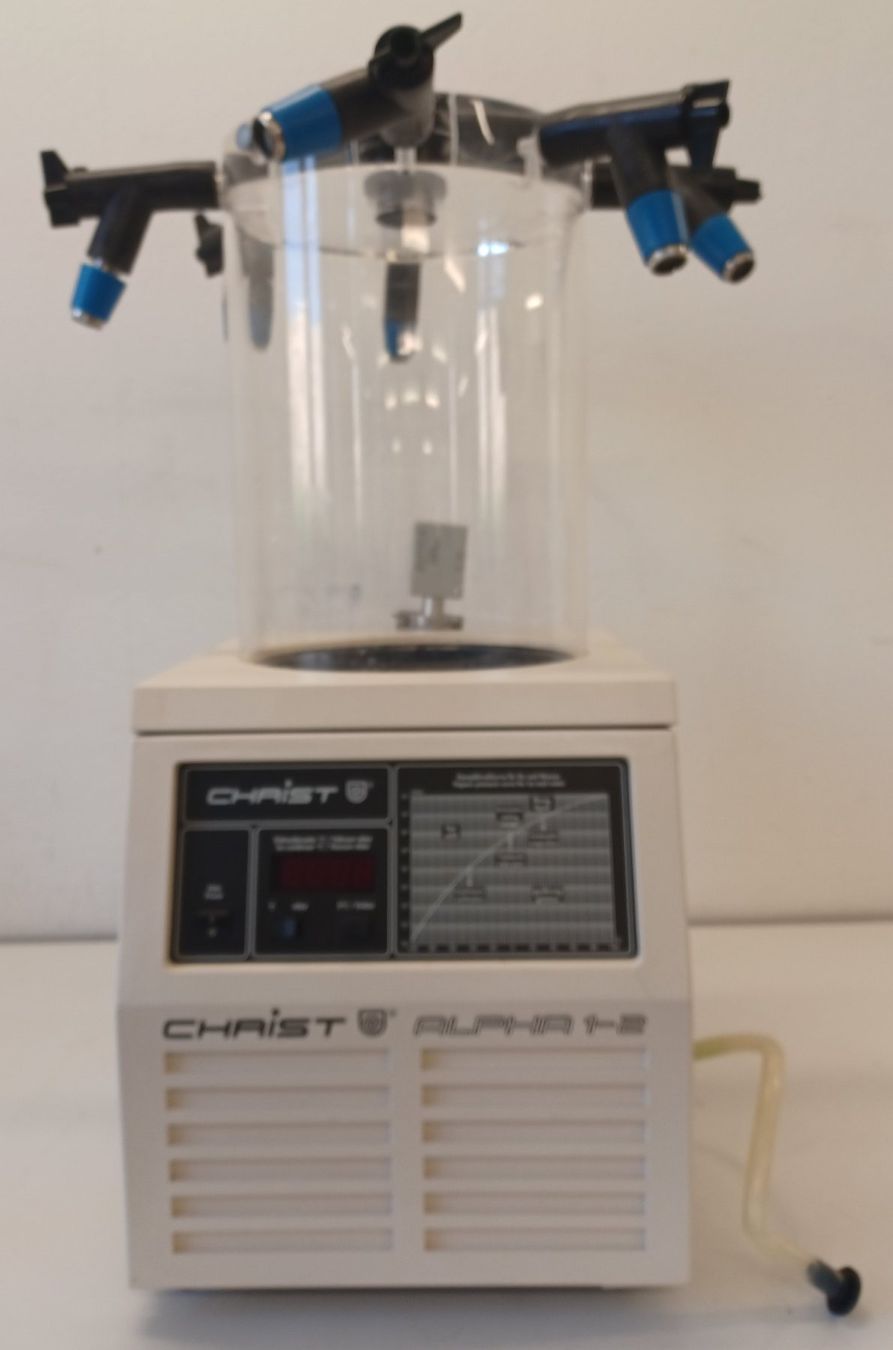 Laborzubehör: Christ Alpha 1-2 Typ 100200 Lyophilisator – Gebraucht aus Niederdorf von LeptonAG_Labor 1